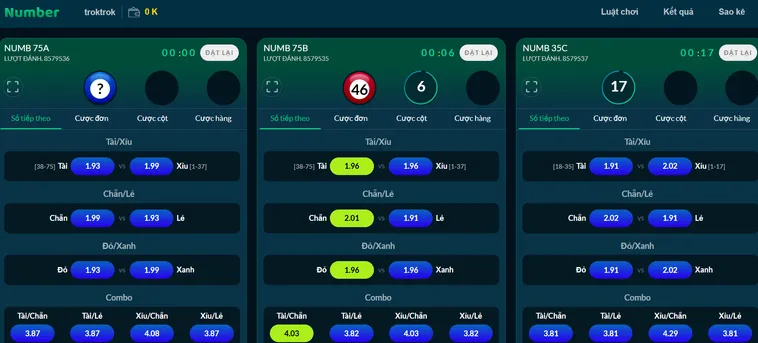 Trải Nghiệm Đỉnh Cao Quay Số Numbers Game 2 Tại Bin88 Cho Mọi Cược Thủ