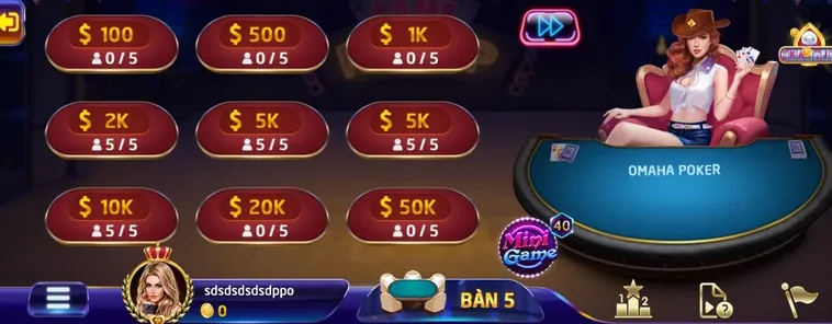 Poker Omaha Tại Bin88 Bùng Nổ Giải Thưởng Lớn Hấp Dẫn Dành Cho Mọi Game Thủ