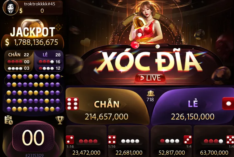 Xóc Đĩa Live Tại Bin88 Hành Trình Chinh Phục May Mắn Đầy Cảm Hứng