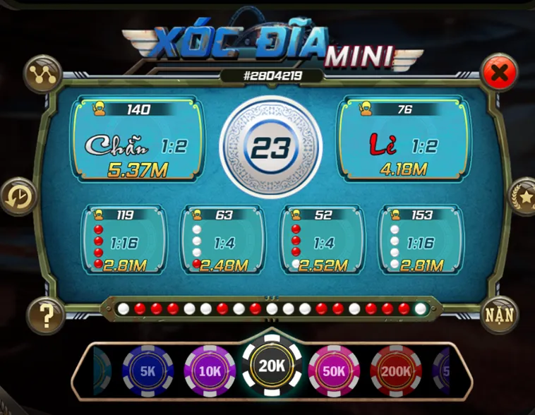 Game Nhanh Xóc Đĩa Mini Tại Bin88 Cơ Hội Trúng Thưởng Khủng Mỗi Ngày Cho Thành Viên